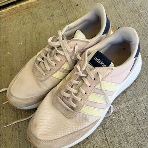 Women’s Adidas Lavender and Cream Sneakers